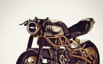 All New 2 Stroke Cafe Racer: WILD & RAW