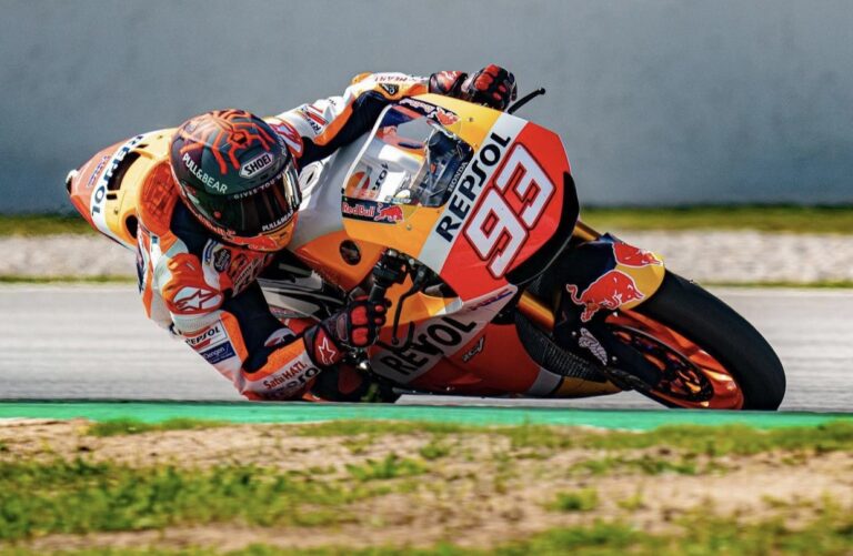 Márquez back to track