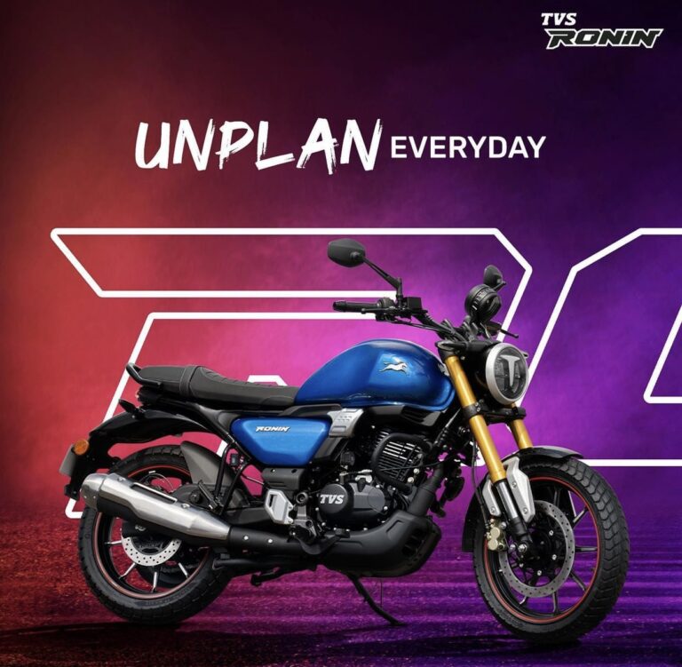TVS unveils retro modern Ronin  