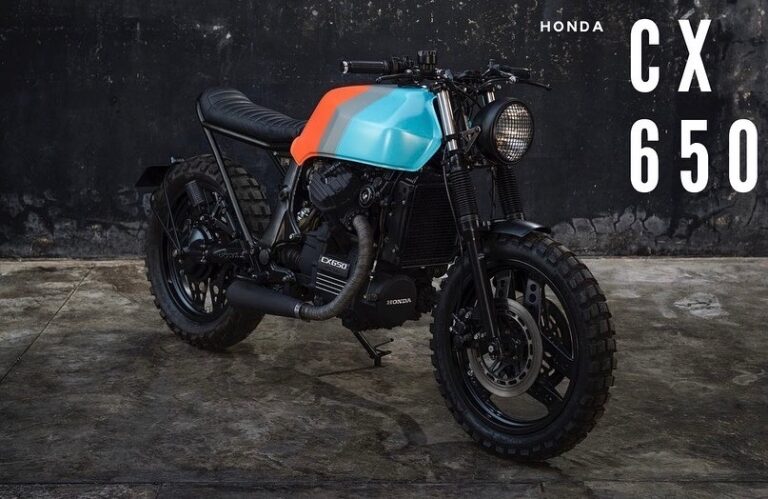 Custom Honda CX650 by Assembly Motors 