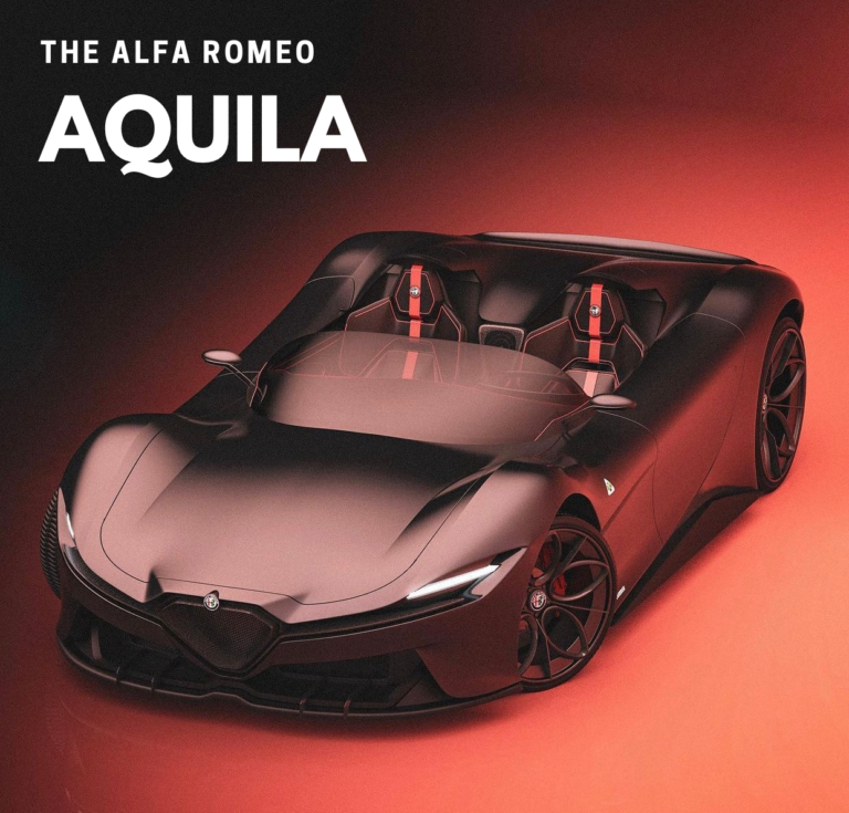 Alfa Romeo Aquila: Breathtakingly Beautiful Design  