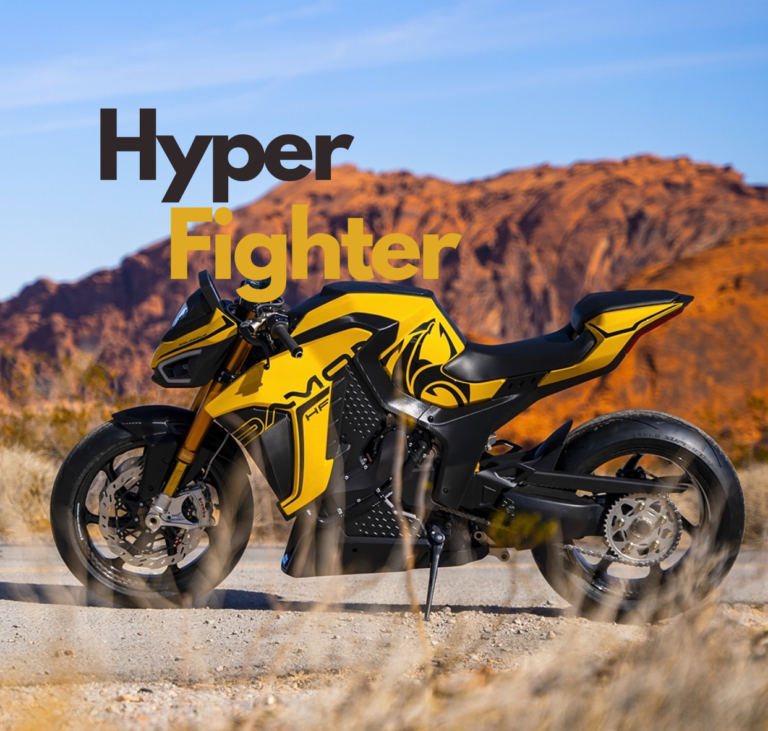 High-performance electric streetfighter from Damon 