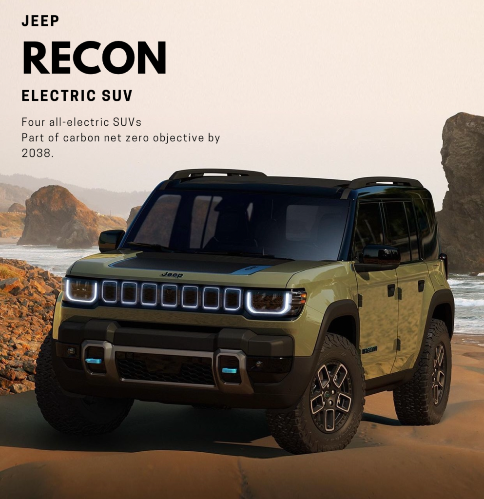 Jeep Announced Four AllElectric SUV’s Autozcraze