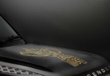 Defender Rugby World Cup 2023 Trophy Car